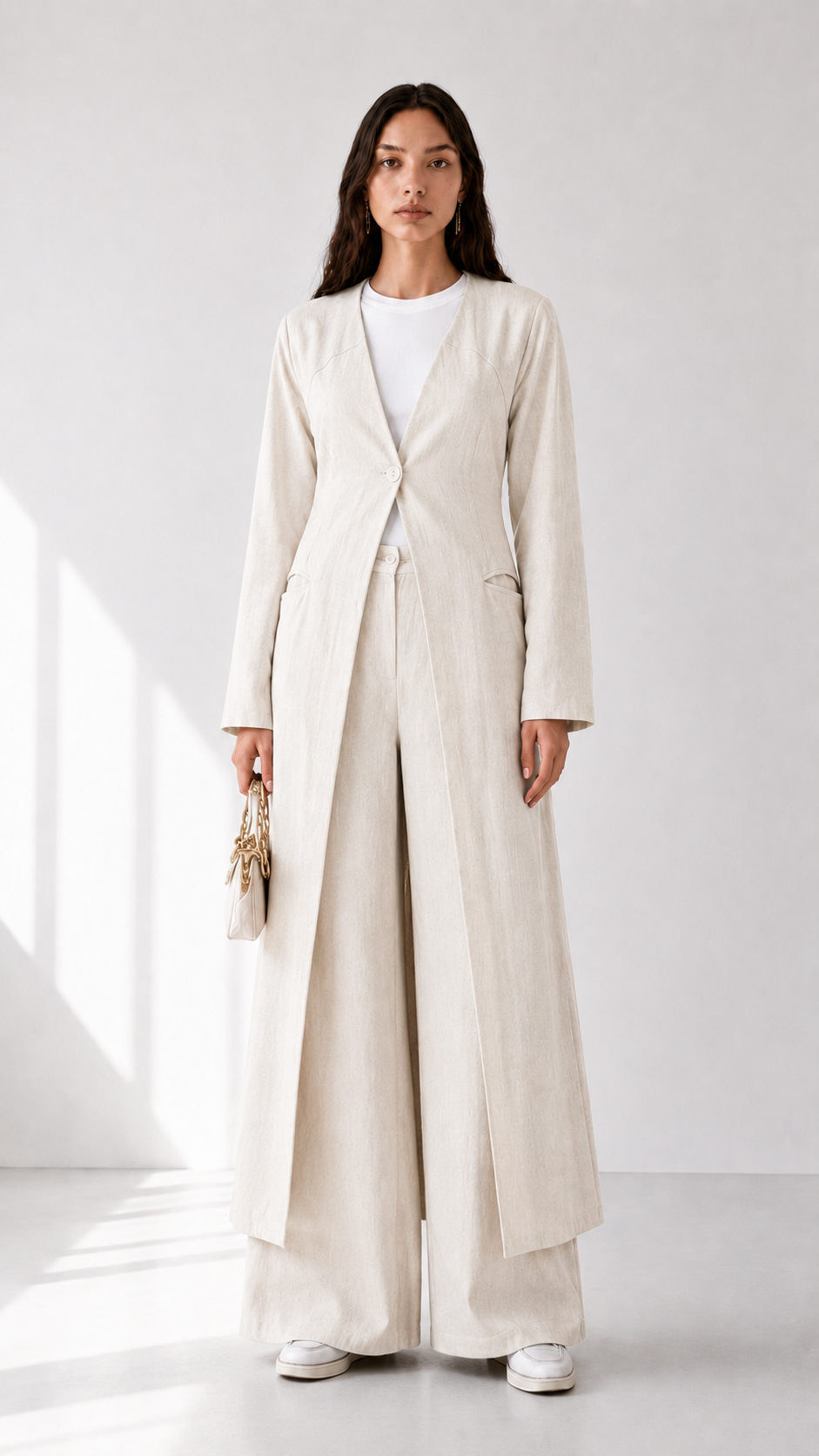 Linen Long Set 1004 - HANGER
