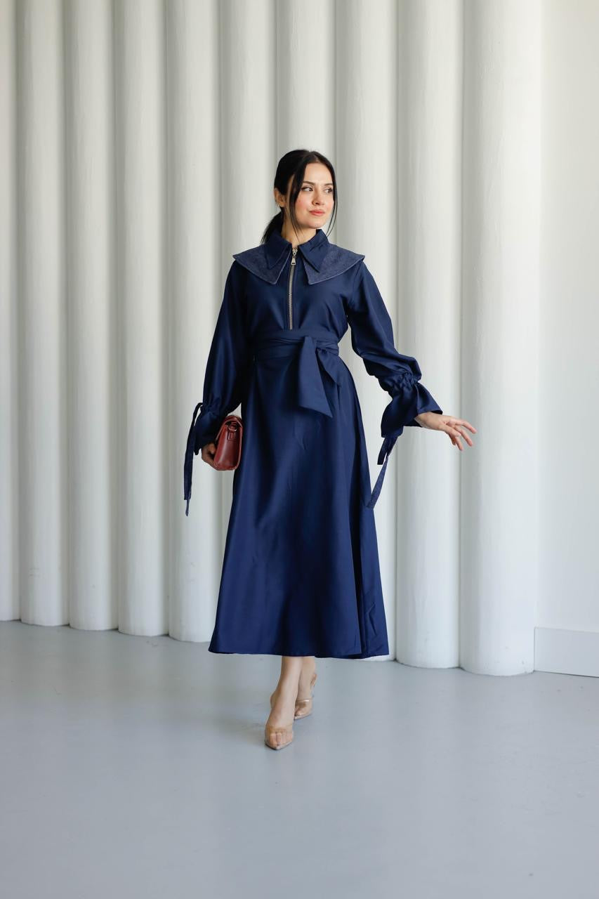 Belted dress Y 1819