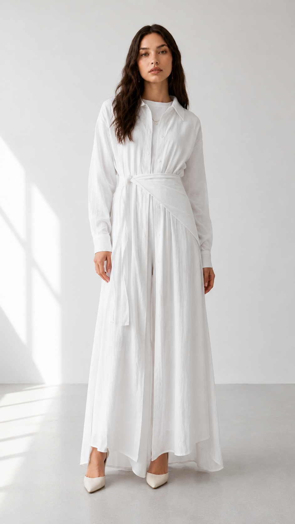 Linen 4 piece Shirt Set 1003 - HANGER
