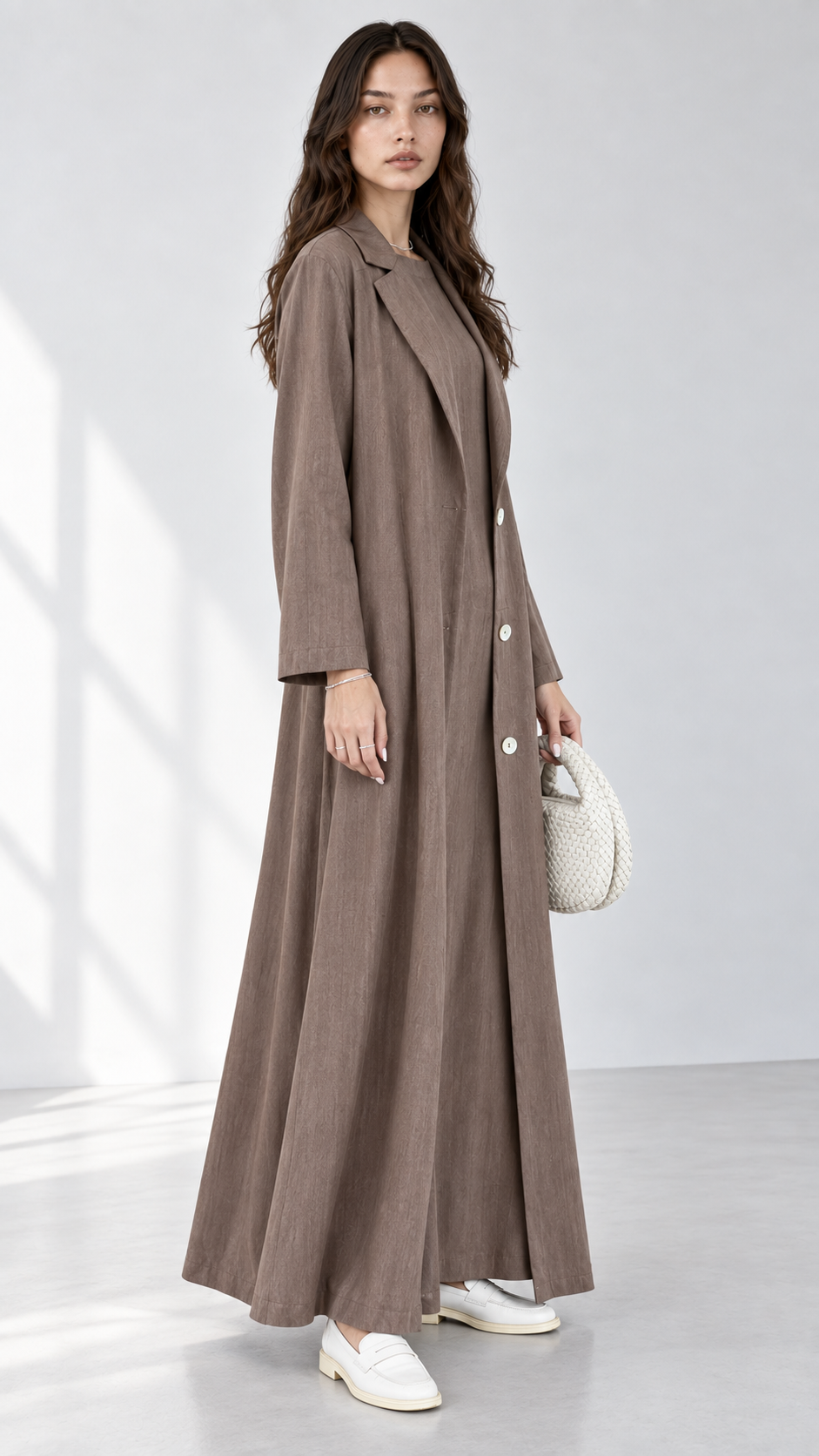 Linen Dress With Inner 1009