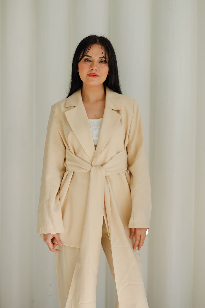 Belted blazer KB 3109