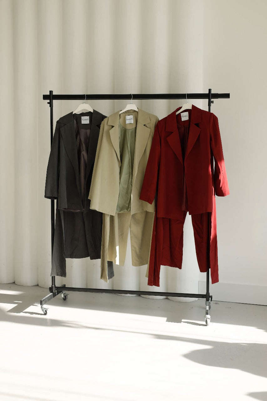 Belted blazer KB 3109