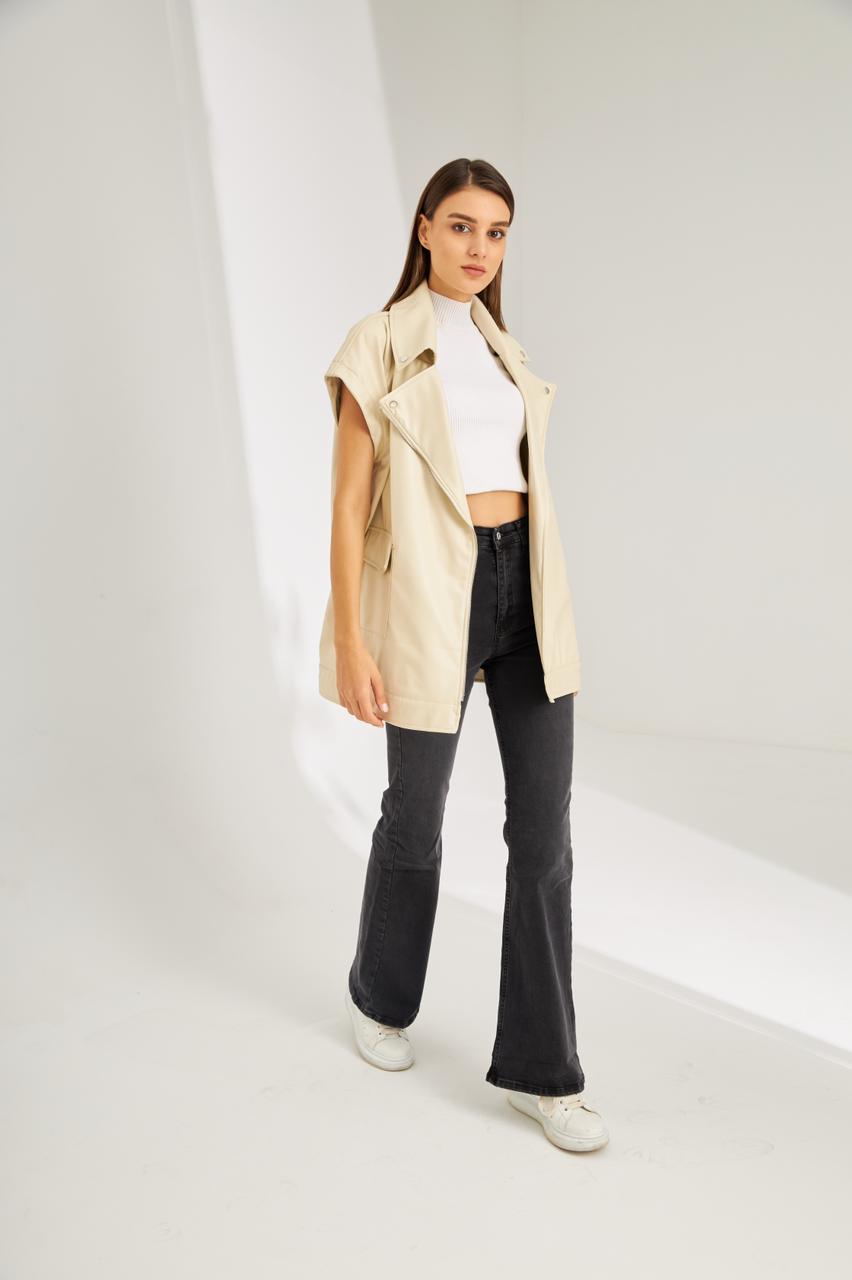 Leather vest