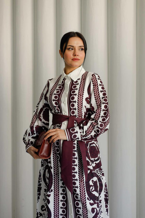Belted dress JN 2504