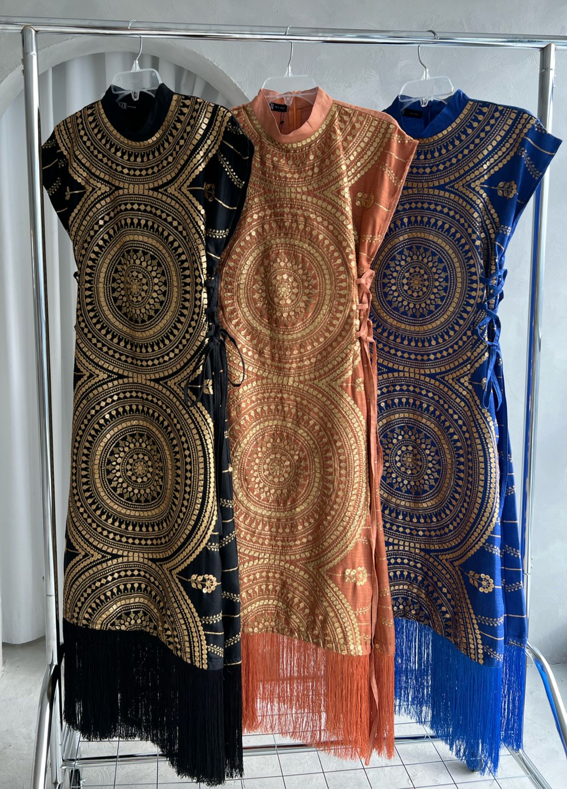 Kuwaiti vest dress D995