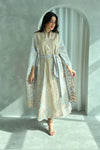 Kuwaiti abaya dress F 4108