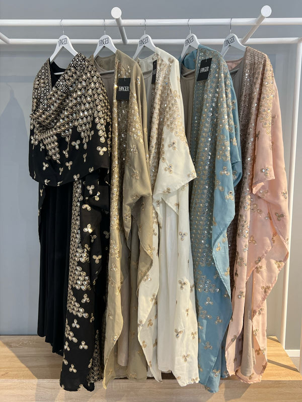 Kuwaiti abaya dress F 4107
