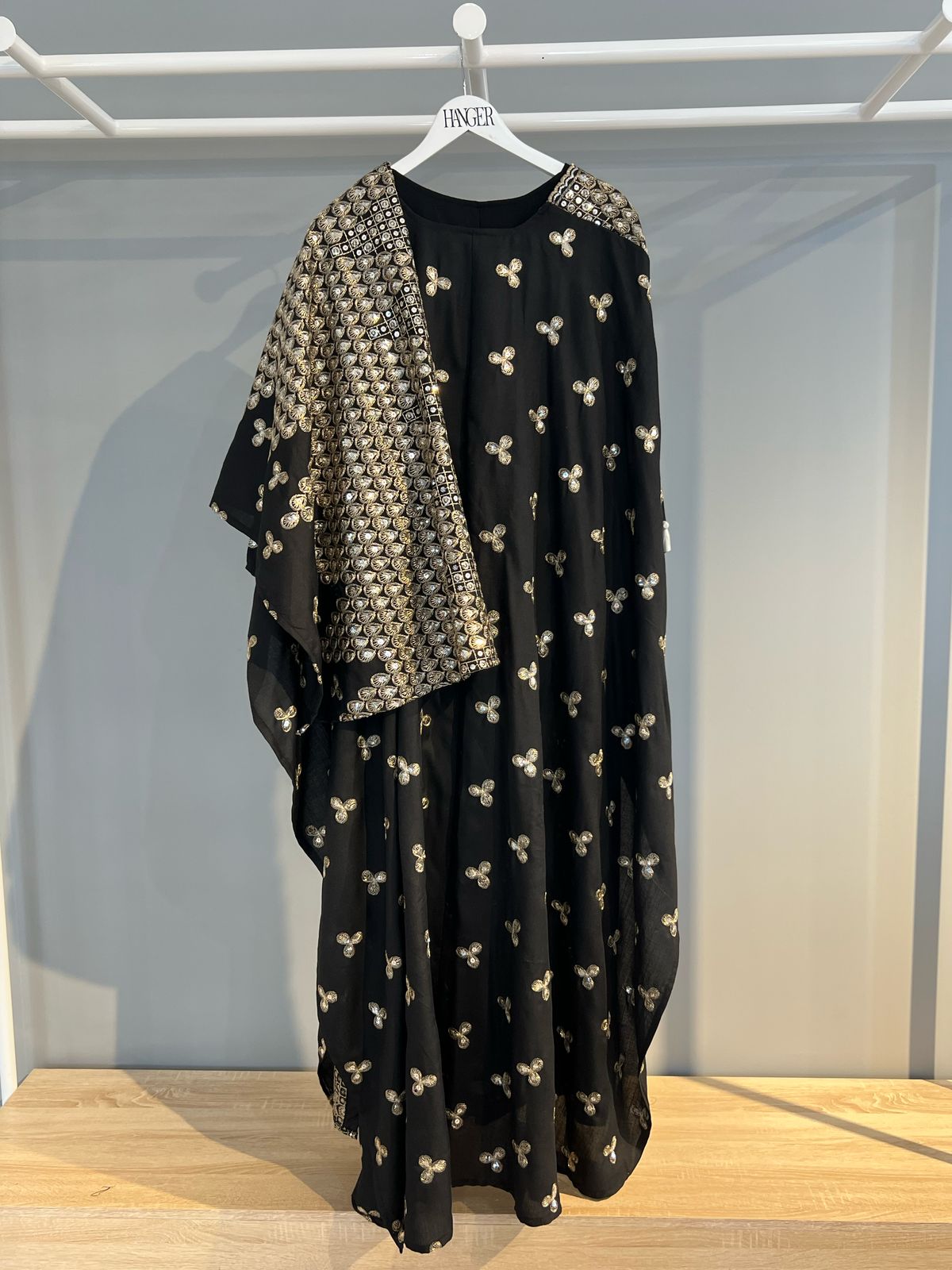 Kuwaiti abaya dress F 4107