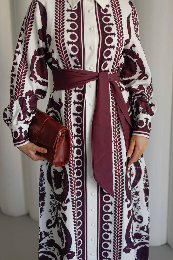 Belted dress JN 2504
