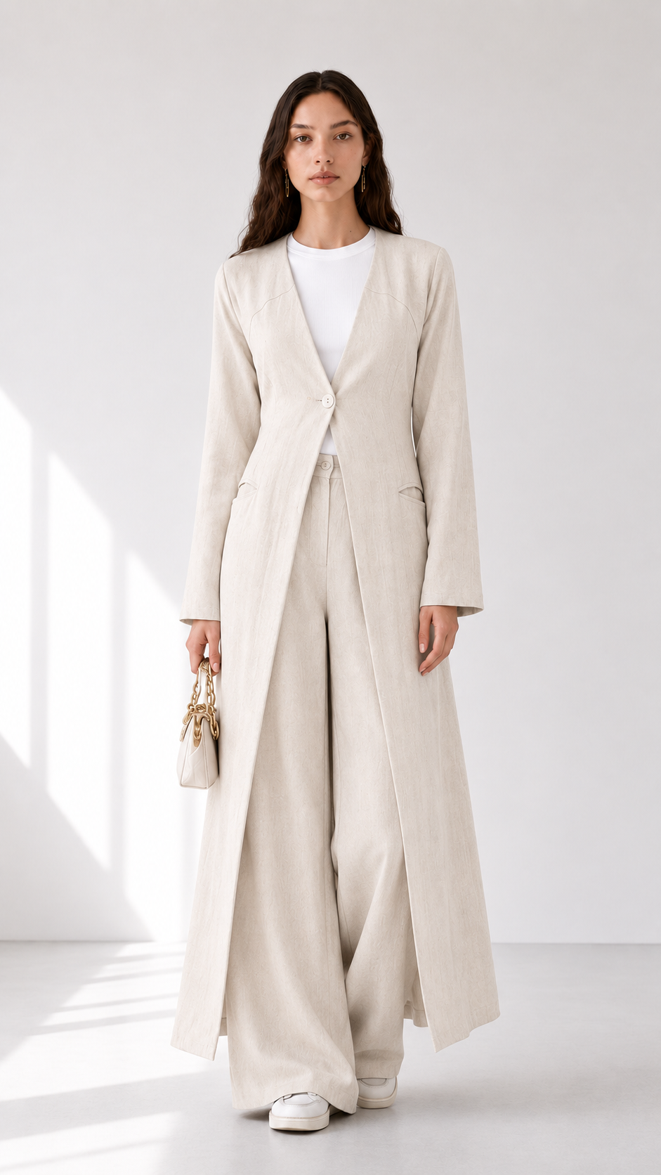 Linen Long Set 1004