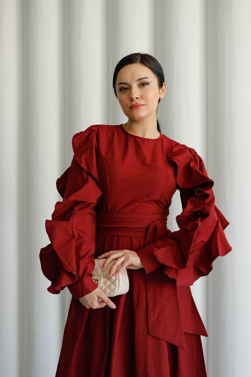 Belted dress MY 1076