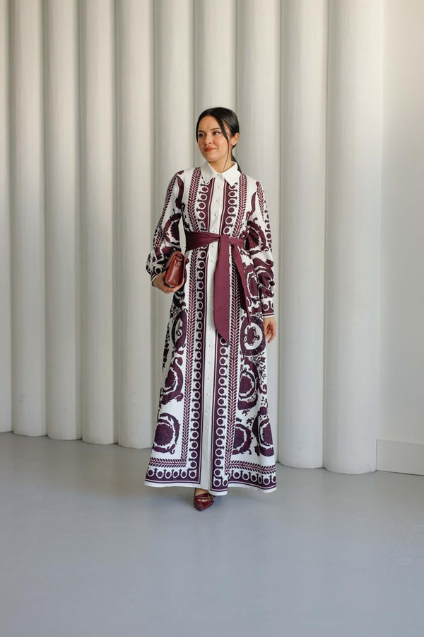 Belted dress JN 2504