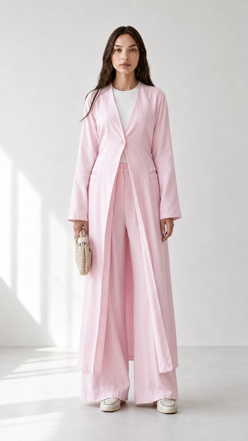 Linen Long Set 1004