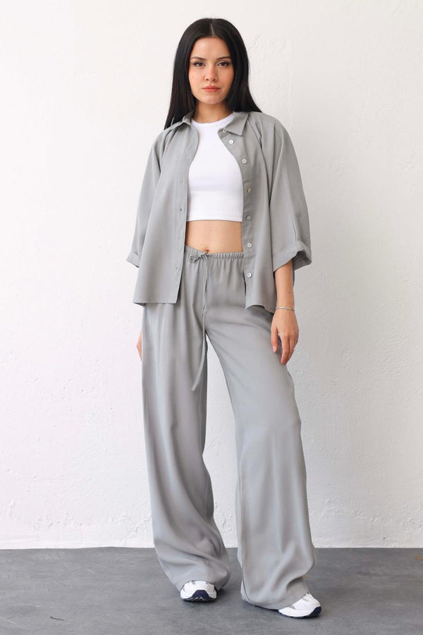 Wide pant set 30277