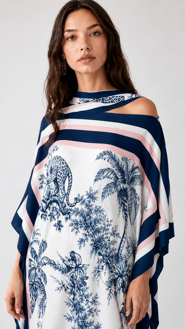 DRESS  WITH SCARF 1001 - HANGER