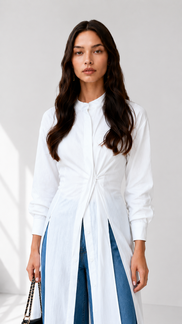Linen DRESS SHIRT 1007 - HANGER