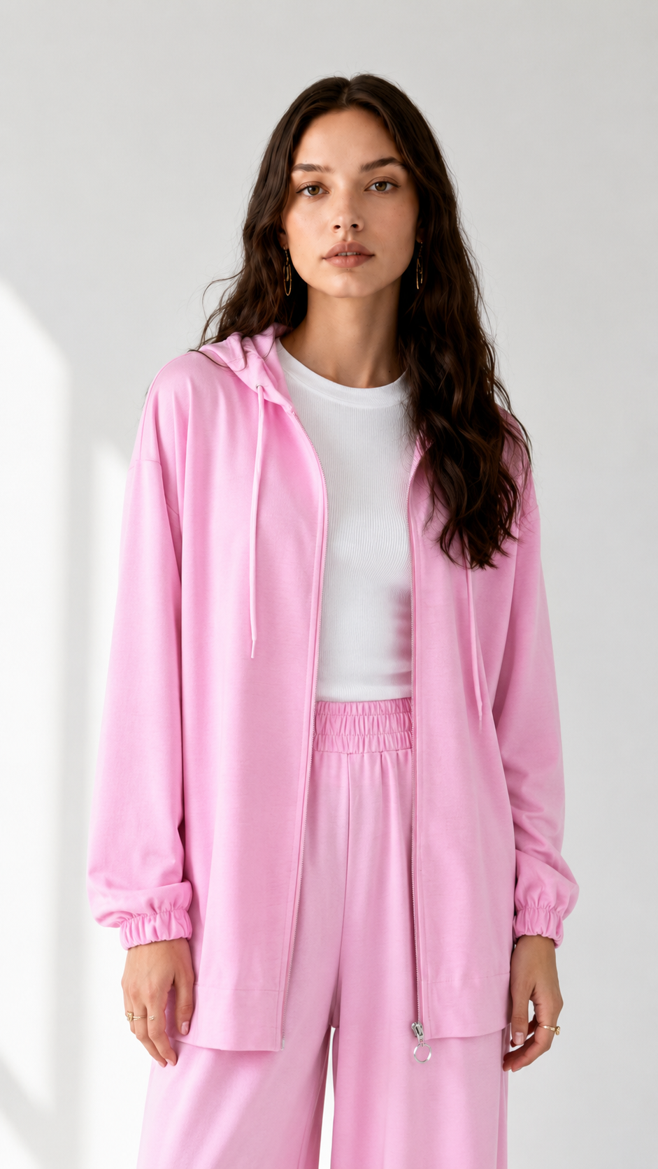 Hoodie Zip Set  1001