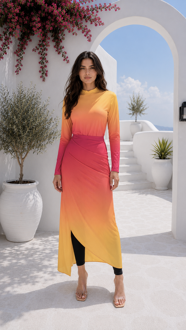 Sunset Burkini Set - HANGER