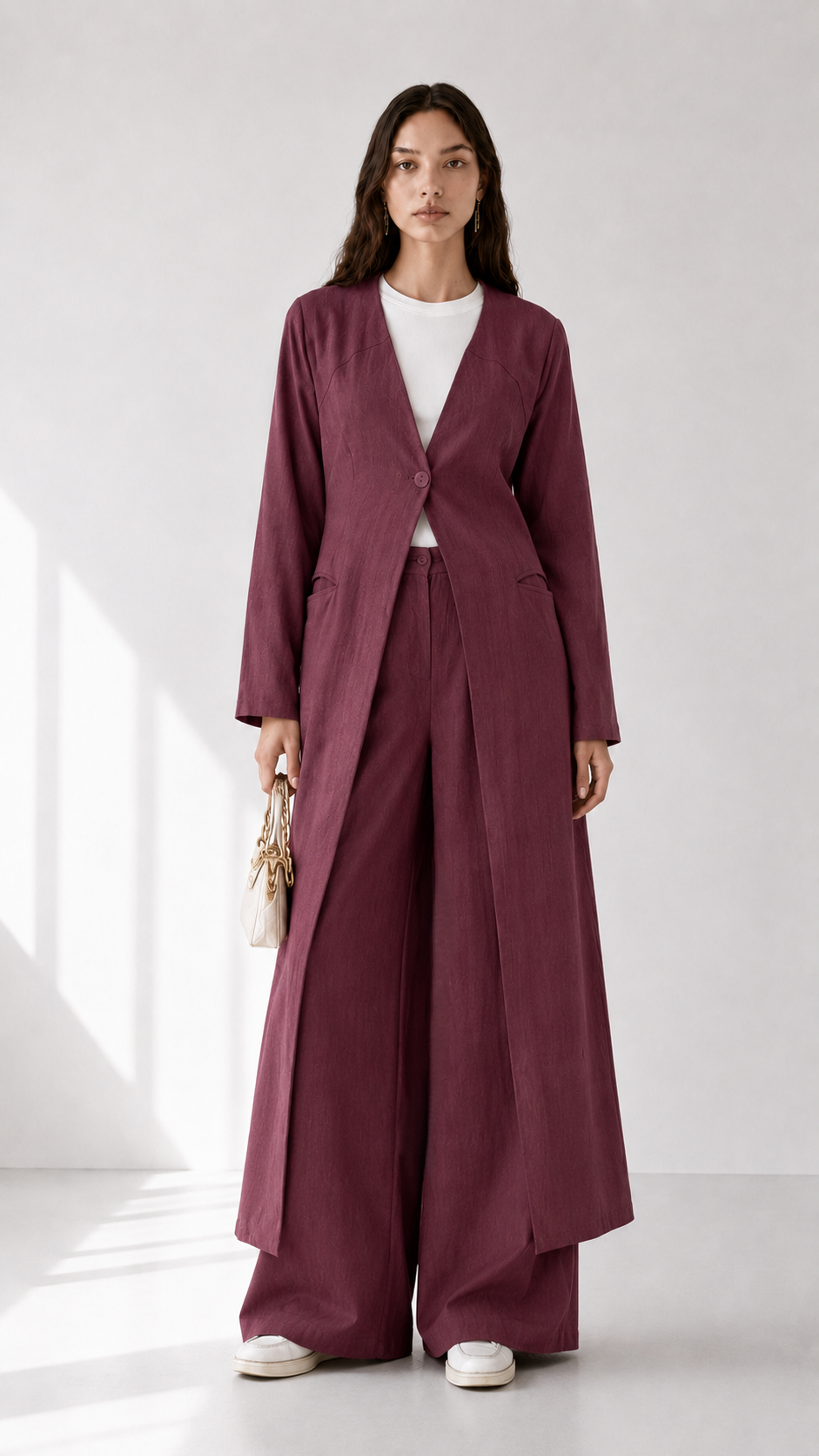 Linen Long Set 1004