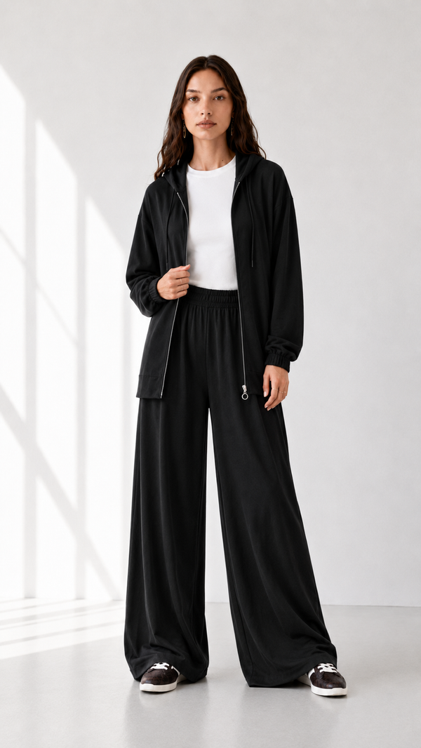 Hoodie Zip Set  1001 - HANGER