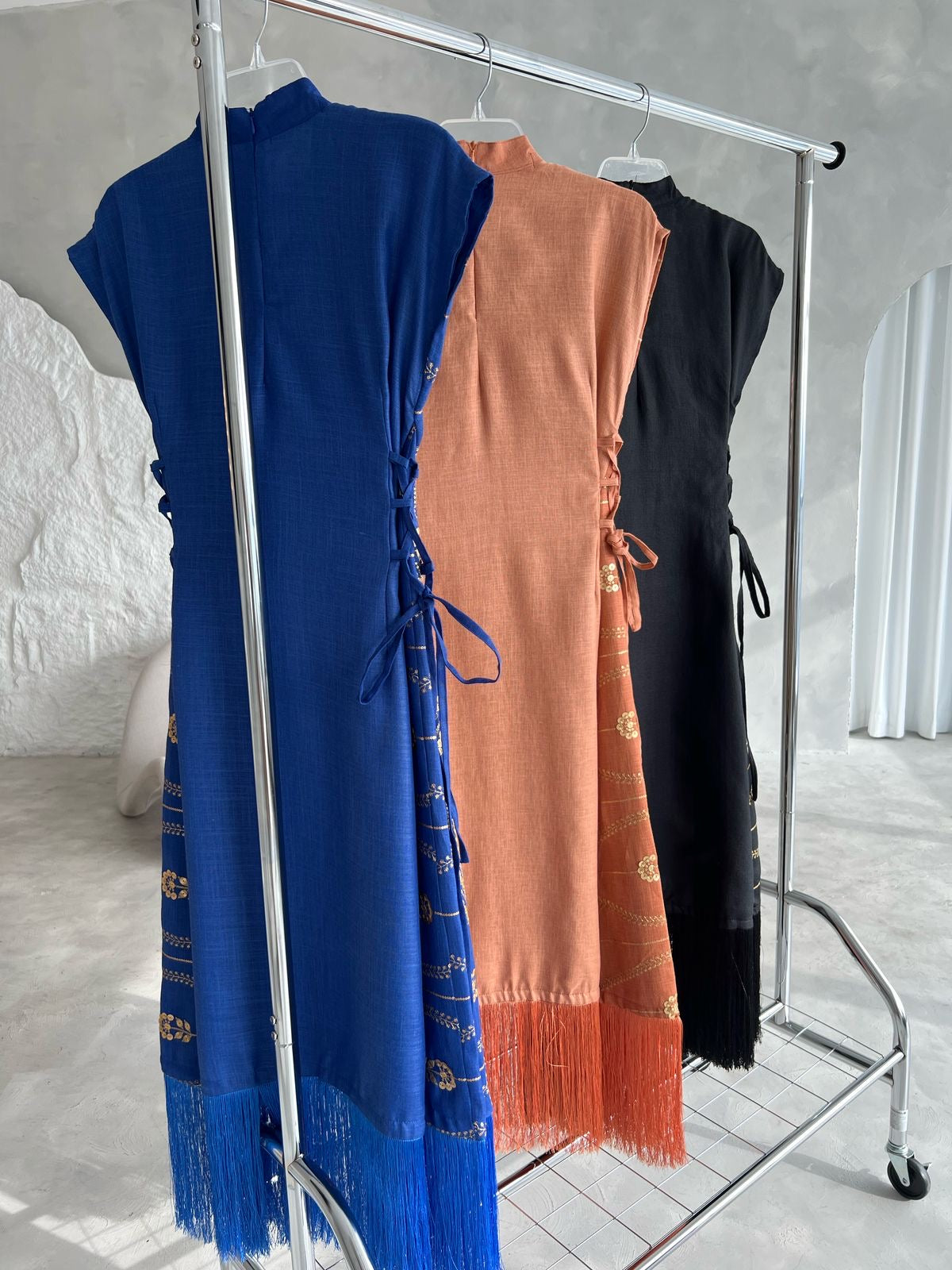Kuwaiti vest dress D995