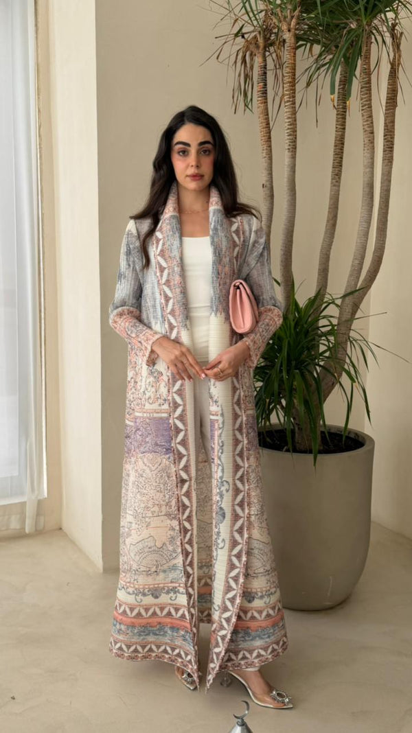PLEATED ABAYA - HANGER