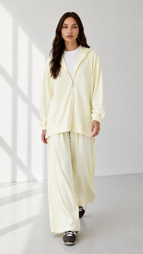 Hoodie Zip Set  1001 - HANGER