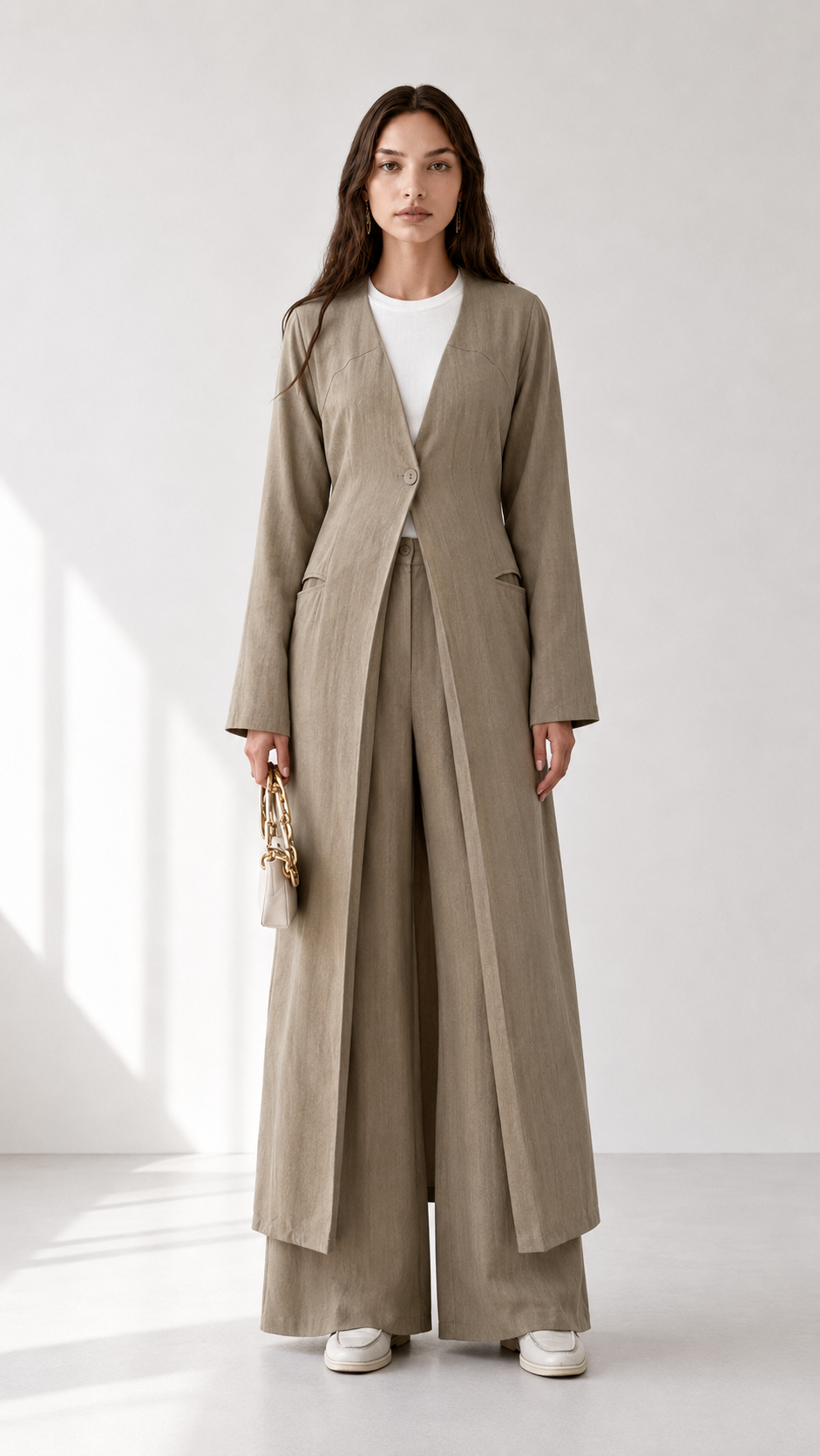 Linen Long Set 1004