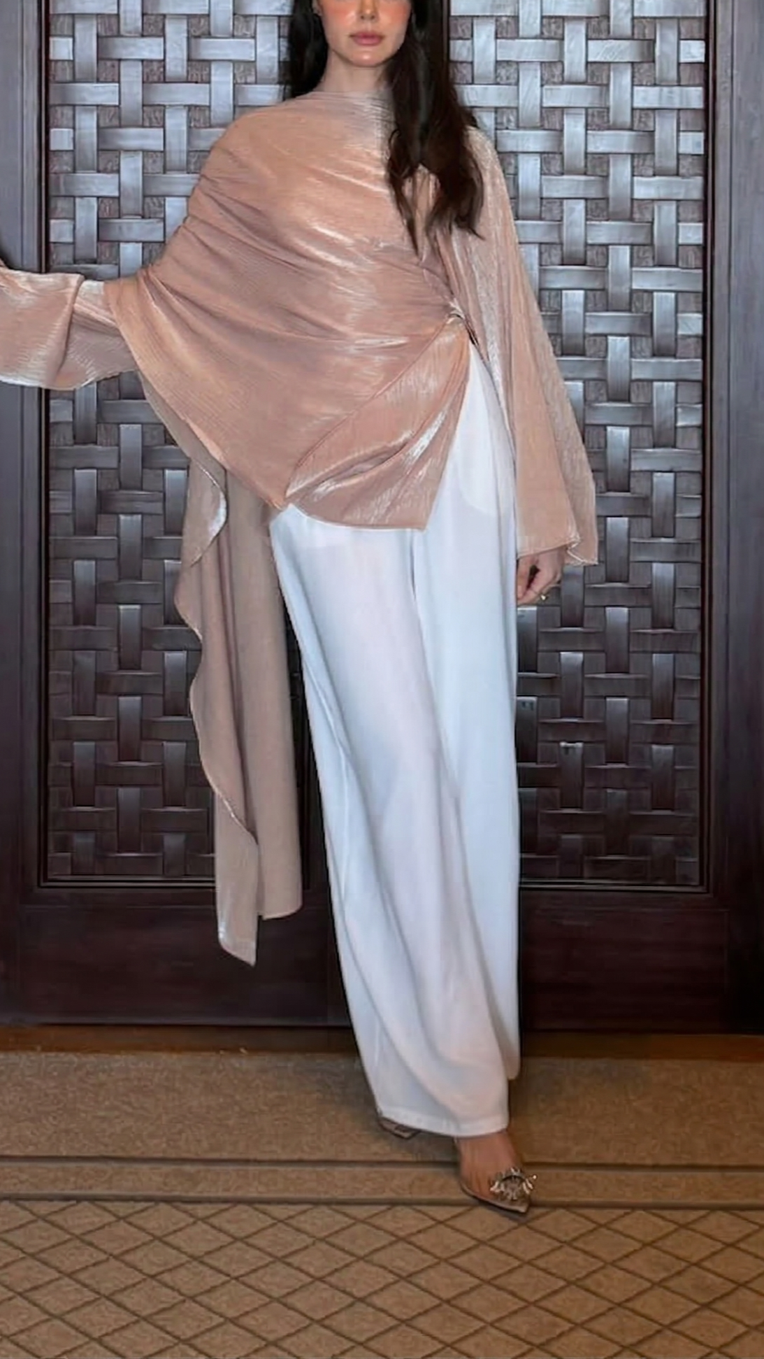 SCARF BLOUSE  K 2100