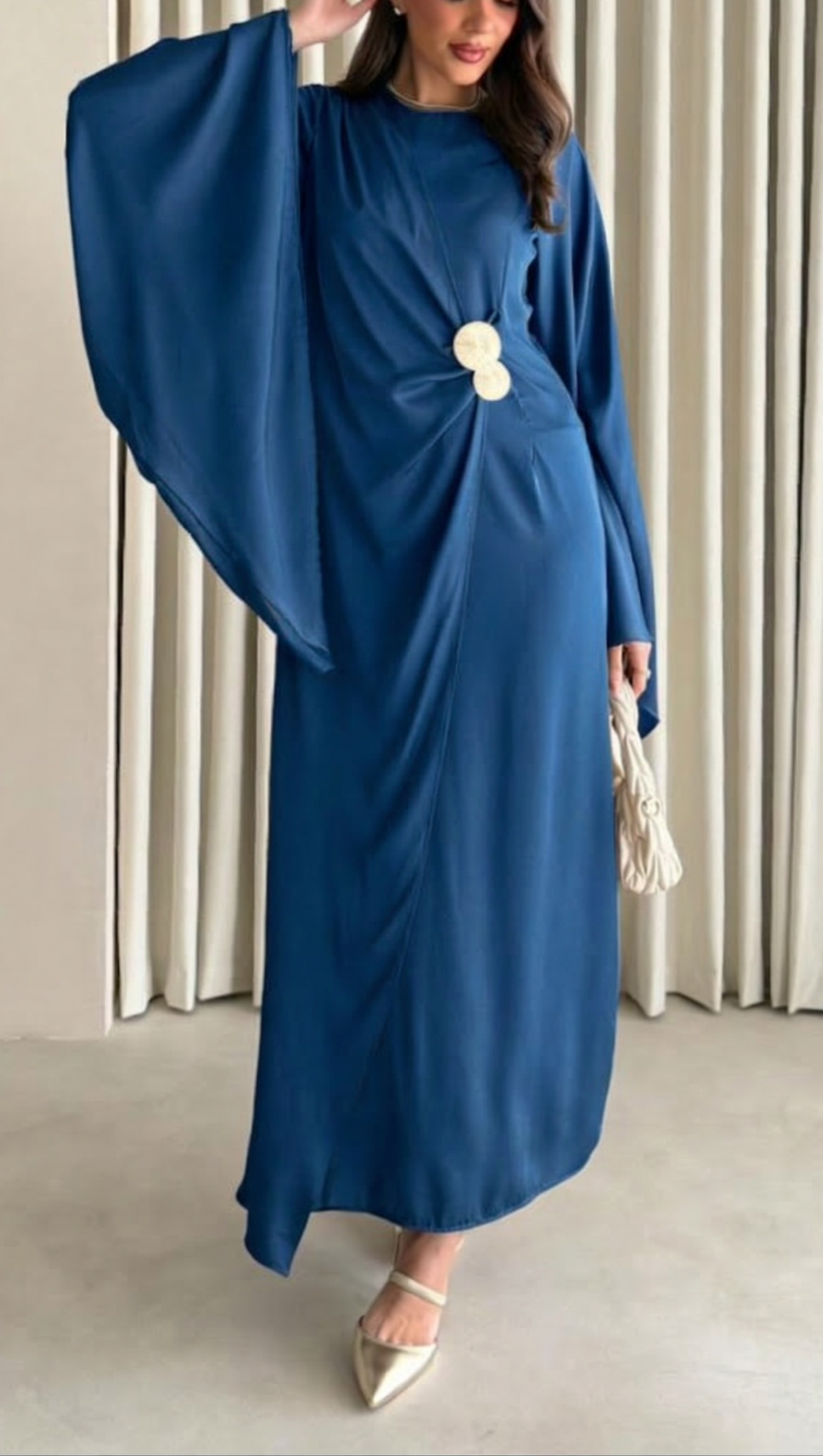 SATIN DRESS QH 5010 - HANGER