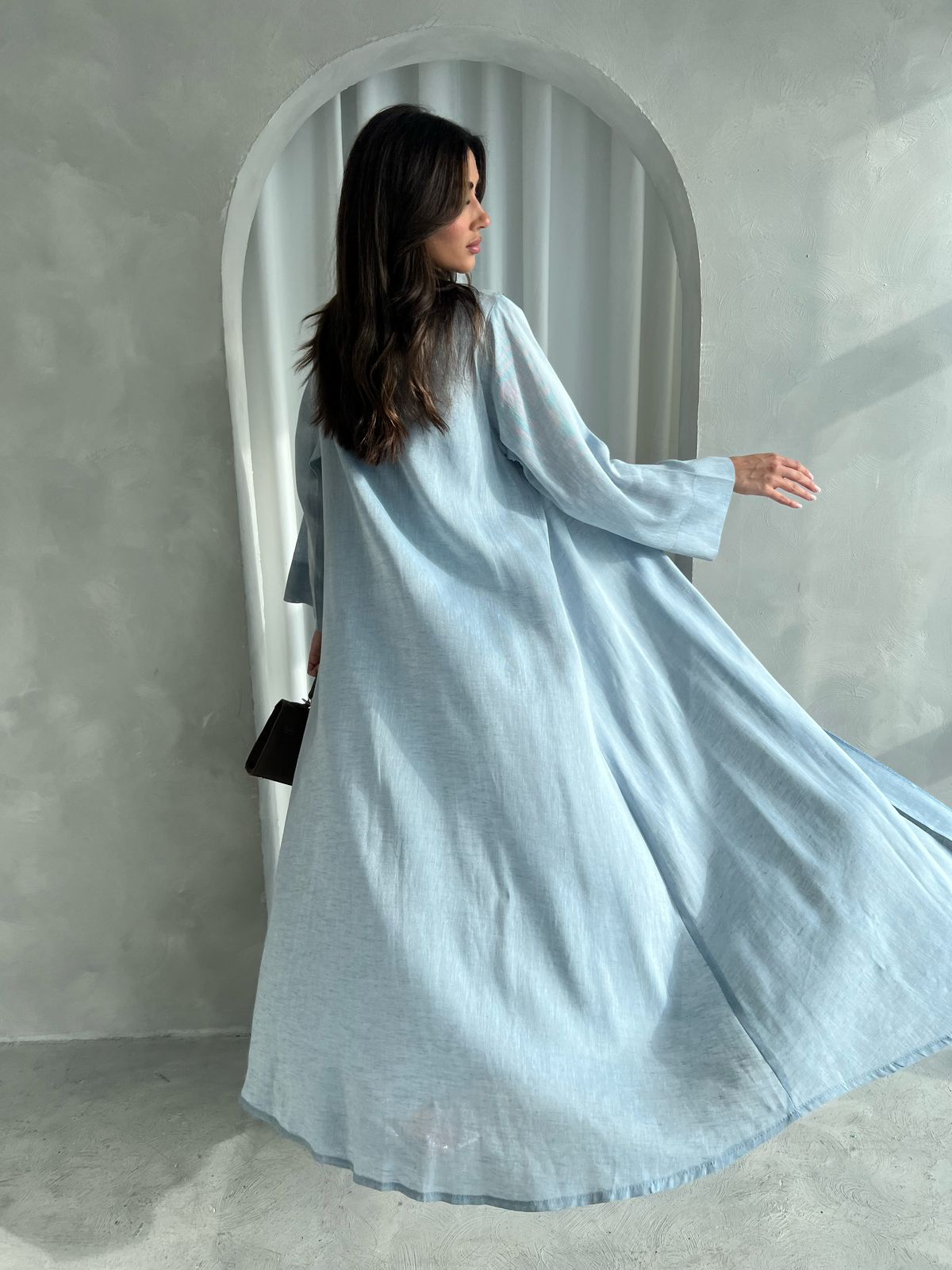 Kuwaiti abaya dress F 4148