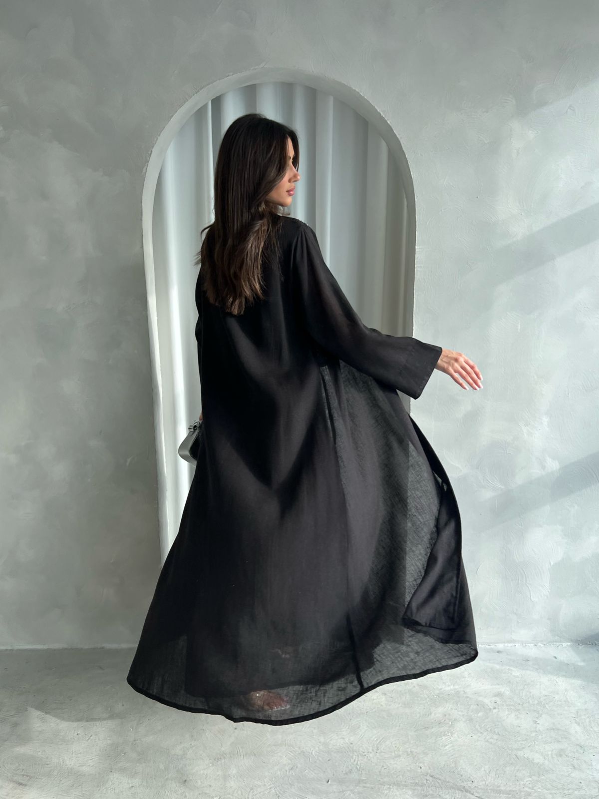 Kuwaiti abaya dress F 4148