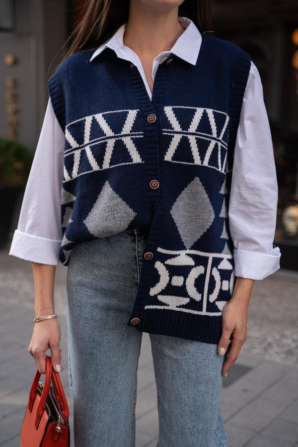 Knitted Vest TY231001 - HANGER