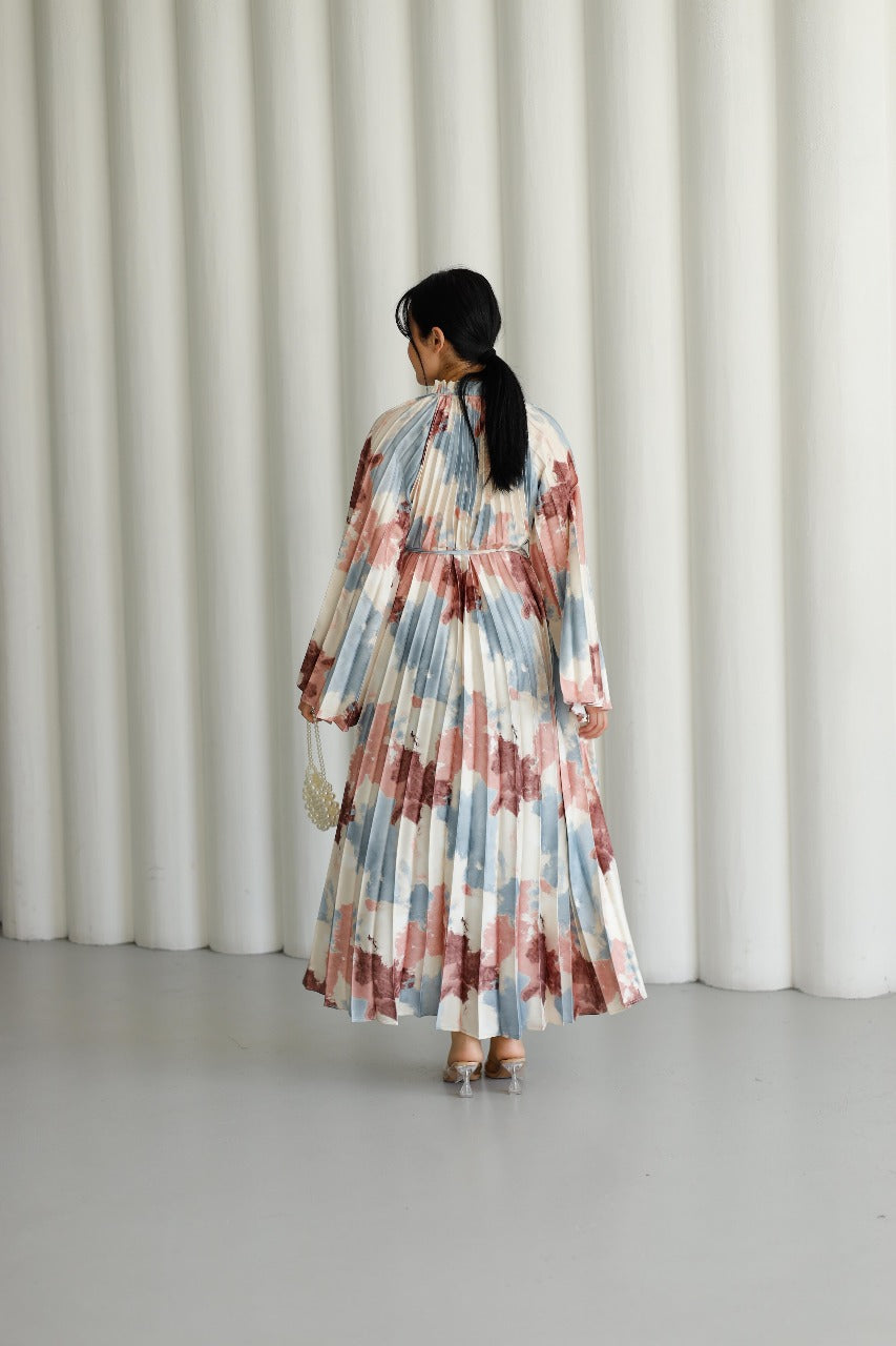 Belted dress AH- 6535-1