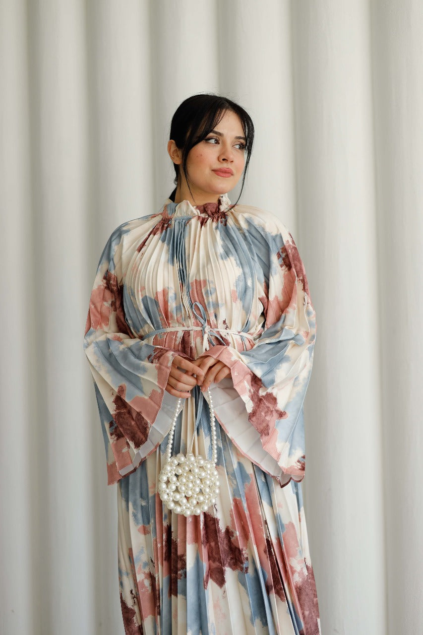 Belted dress AH- 6535-1
