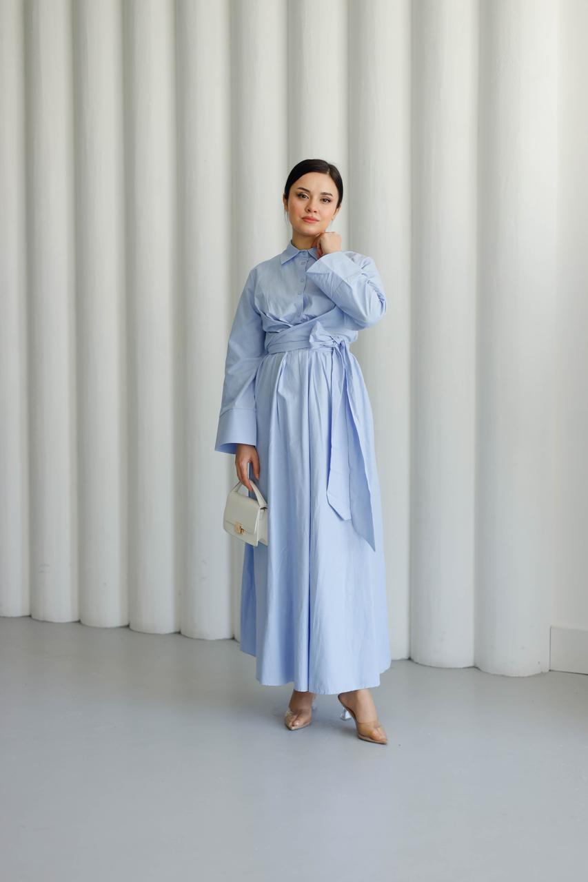 Belted dress PO 25-517