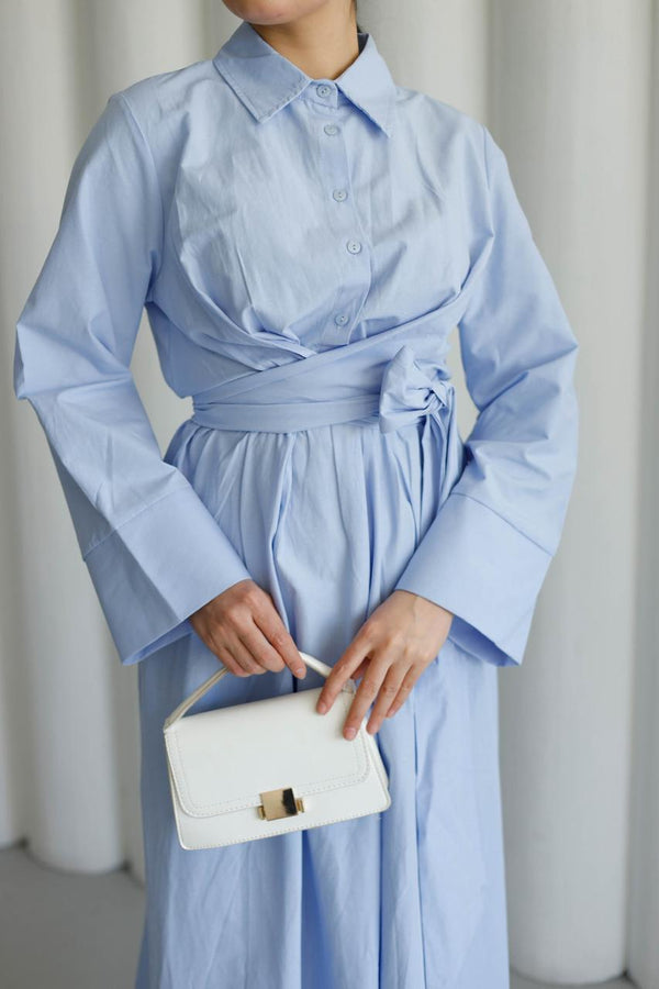 Belted dress PO 25-517