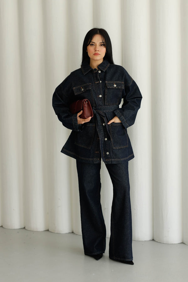 Belted Jacket 240274