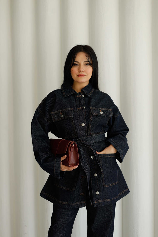 Belted Jacket 240274