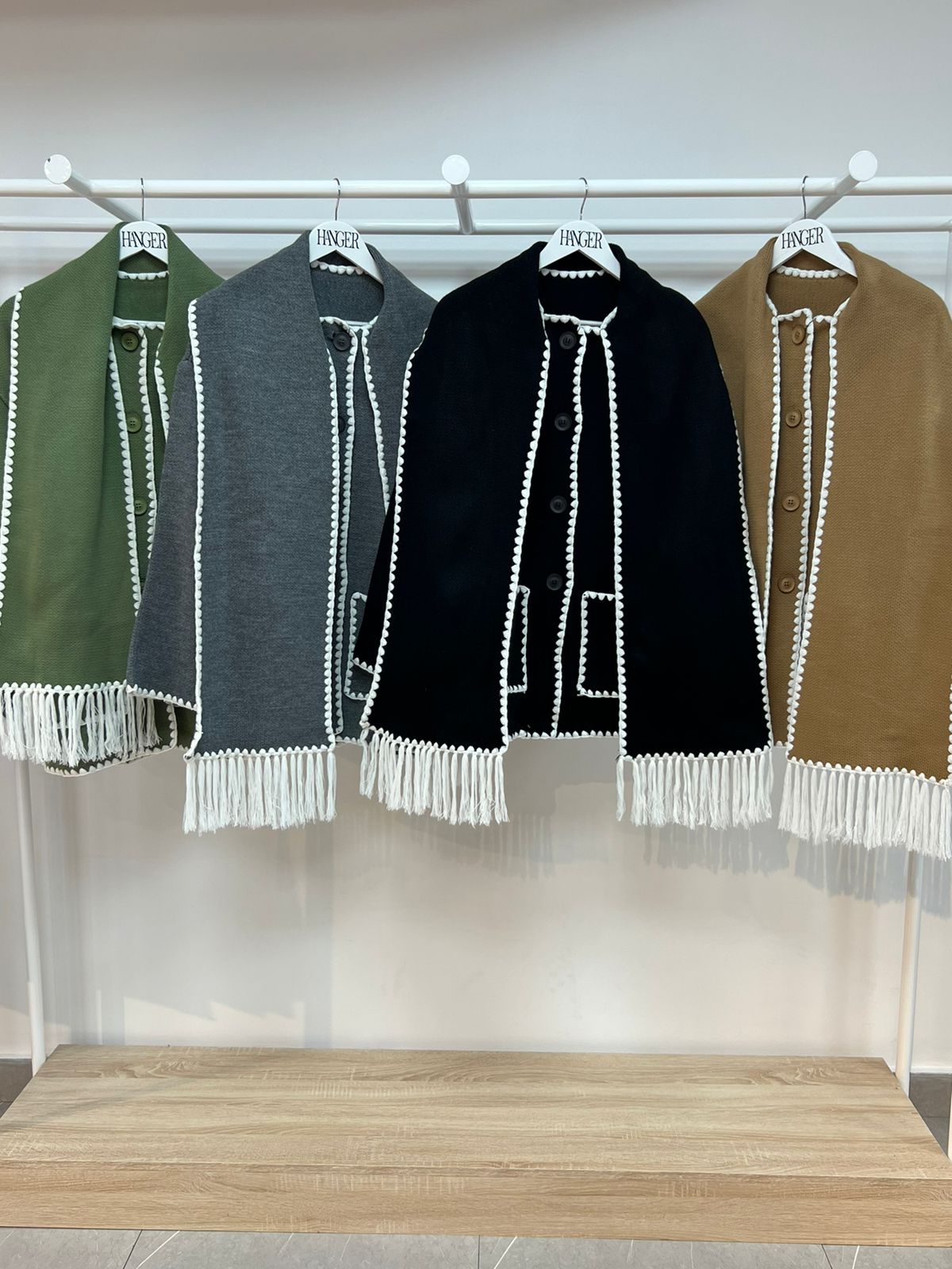 Scarf Cardigan HK24060 - HANGER