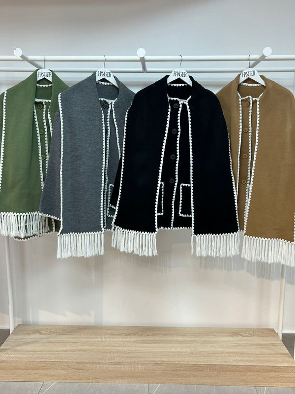 Scarf Cardigan HK24060 - HANGER
