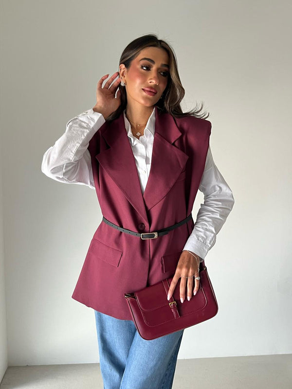 Cut sleeve blazer EF 7449