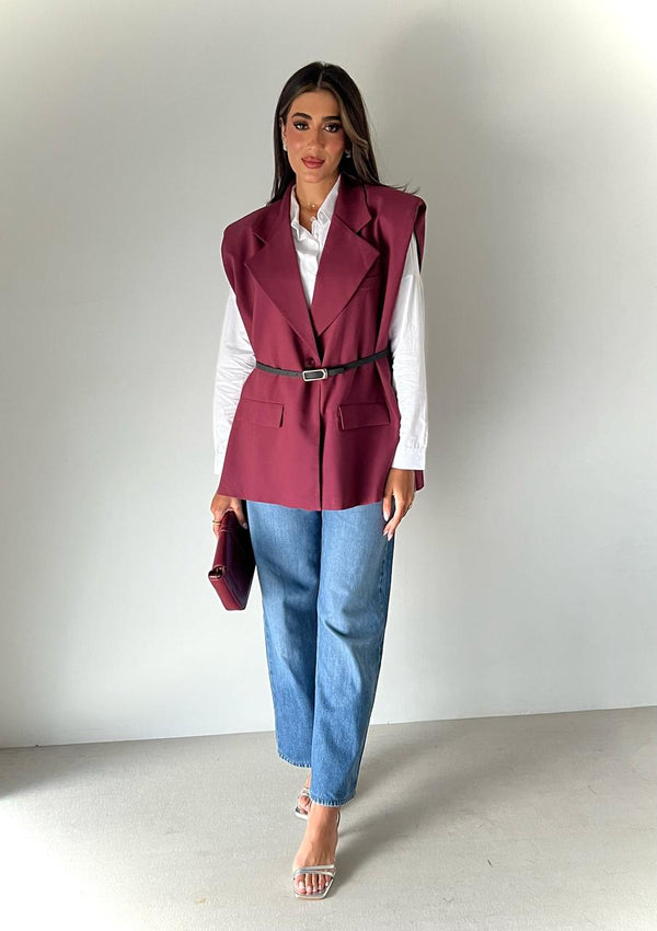 Cut sleeve blazer EF 7449
