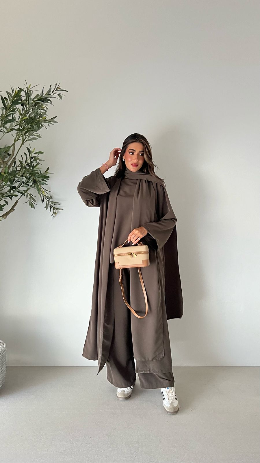 3pec belted cardigan K 3000