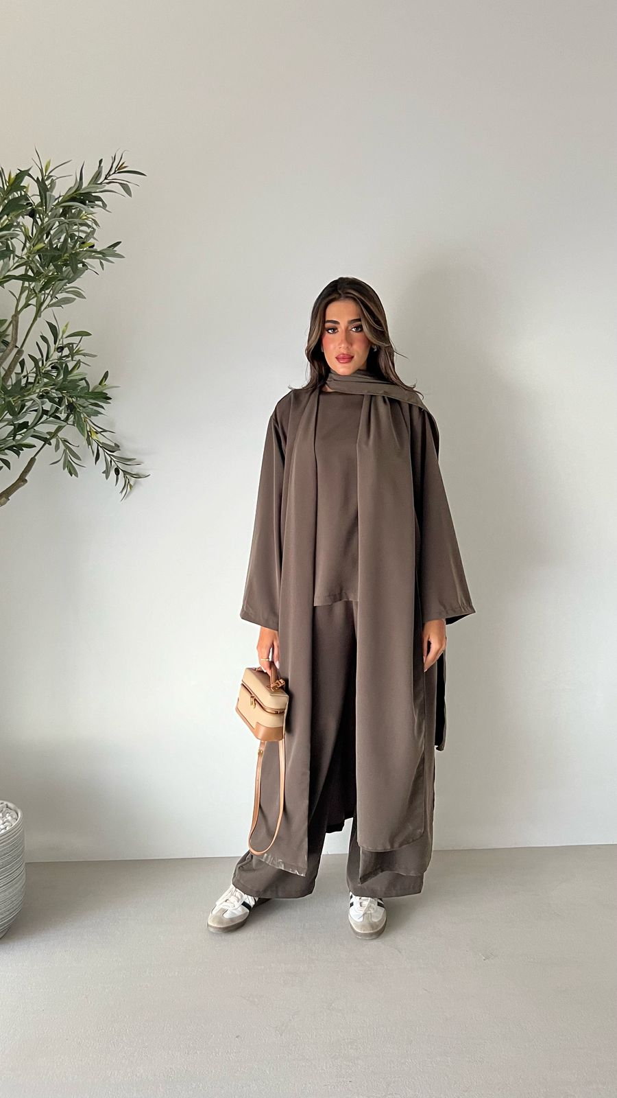 3pec belted cardigan K 3000