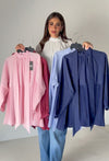belted blouse HEN 81012