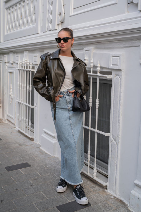Leather Jacket LOK04 - HANGER
