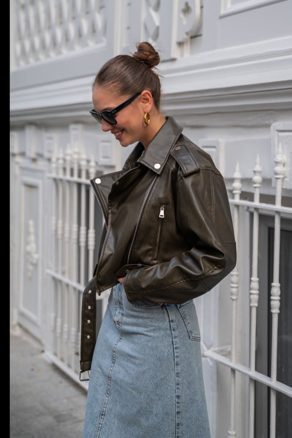 Leather Jacket LOK04 - HANGER