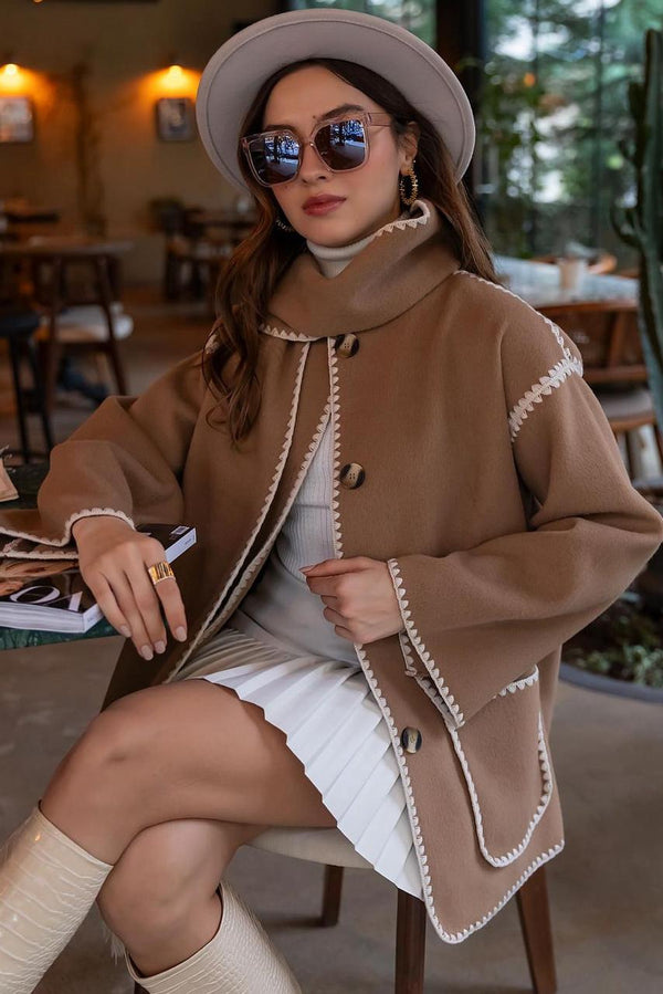 Scarf Cardigan 9869 KBN - HANGER