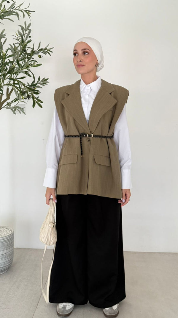 Cut Sleeve Blazer EF 7513